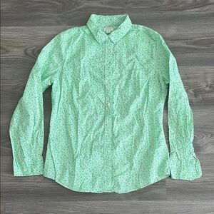Green Patterned Woman’s Shirt